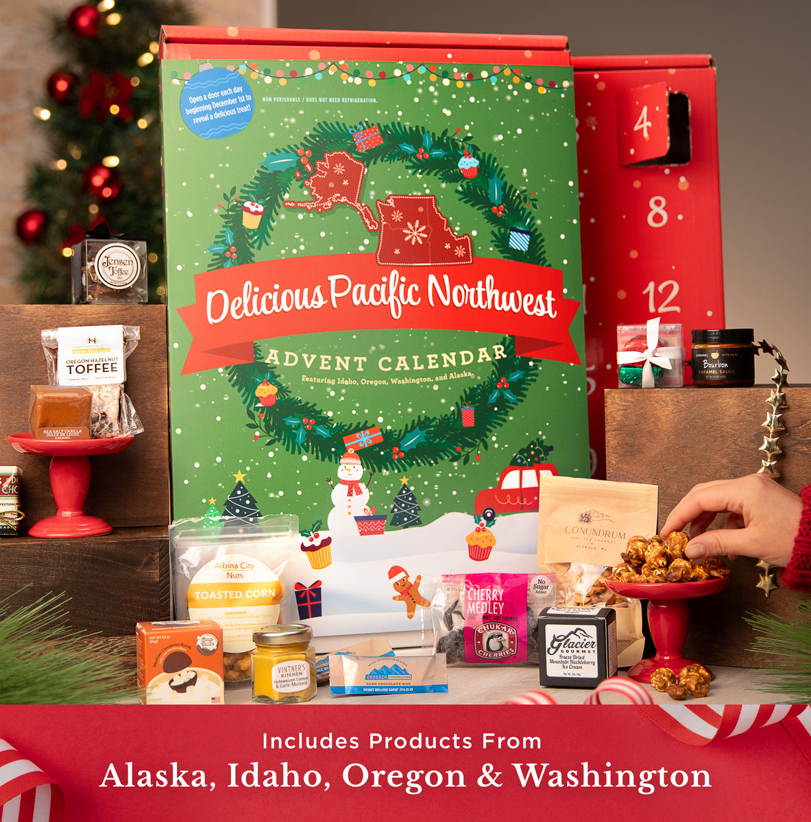 Pacific Northwest Advent Calendar | Delicious Food Delivered