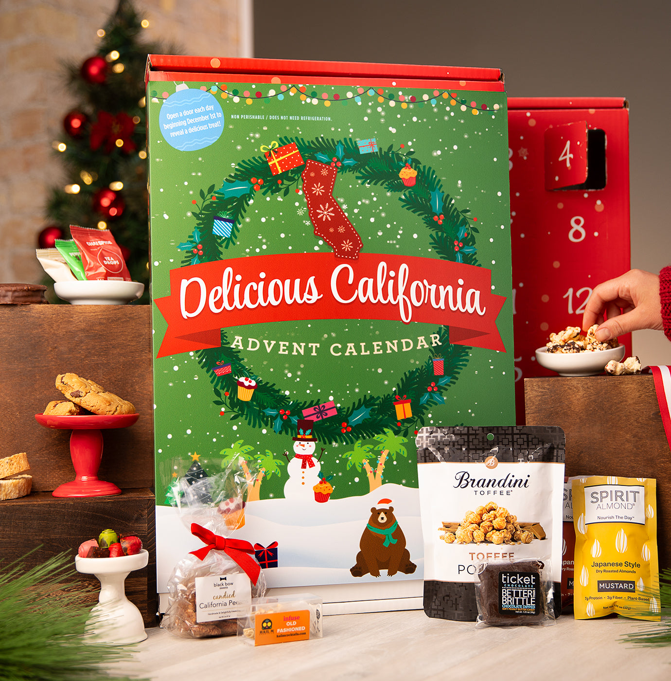 California Advent Calendar Delicious Food Delivered