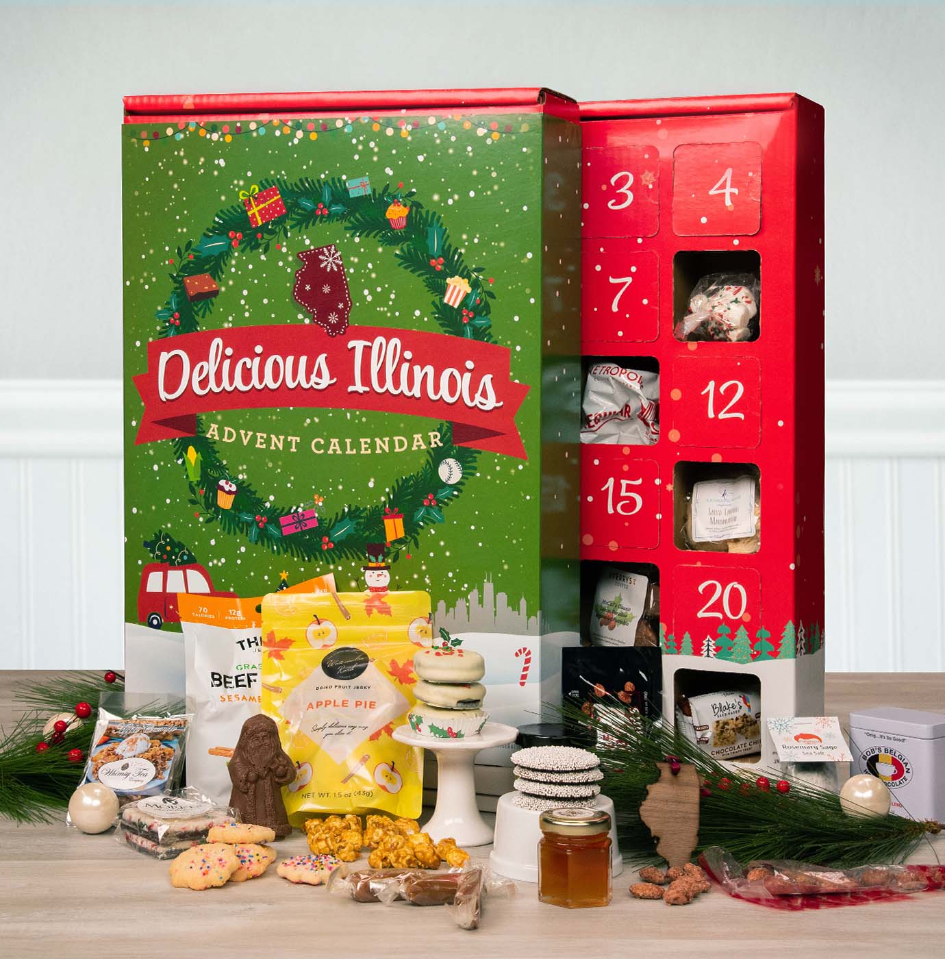 Delicious Illinois Advent Calendar Delicious Food Delivered